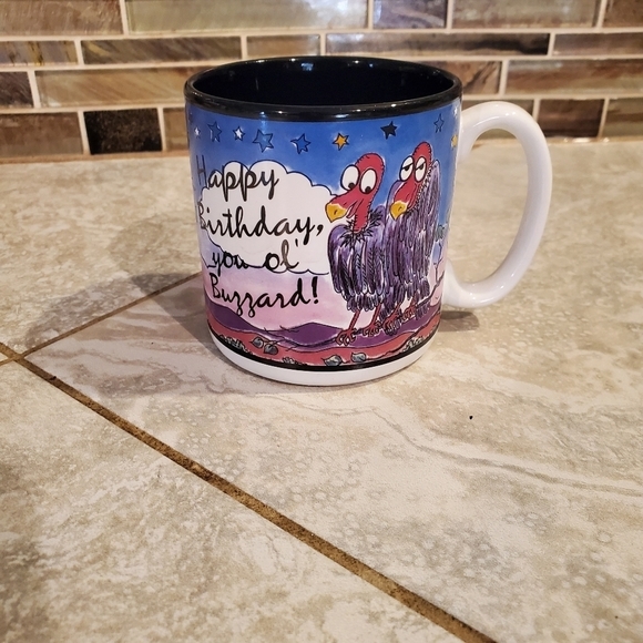 HAPPY Birthday You Ol' Buzzard Mug By New Looks - Picture 1 of 4